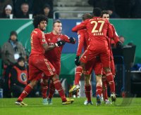 FUSSBALL DFB POKAL  Saison 2012/2013:  FC Augsburg - FC Bayern Muenchen