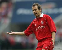 Fussball FC Bayern-Duisburg; Scholl unzufrieden