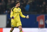 Fussball, 1. Bundesliga  Saison 2013/2014: Hamburger SV - Bayer 04 Leverkusen