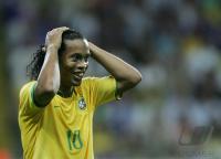 Fussball WM 2006: Brasilien - Frankreich ; Brasil - France