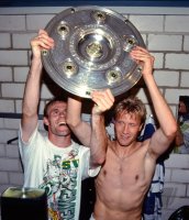 Fussball International: 1. Bundesliga, Saison 1992/1993: Werder Bremen feiert die Deutsche Meisterschaft