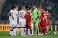FUSSBALL  DFB POKAL SAISON  11/12  HALBFINALE: Borussia Moenchengladbach - FC Bayern Muenchen
