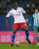 FUSSBALL, EUROPA LEAGUE GRUPPENPHASE: Hamburger SV, DEMEL Einzelaktion