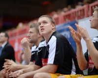 Basketball 1. Bundesliga 2013/2014: Walter Tigers Tuebingen  - s Oliver Baskets Wuerzburg