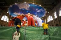 Fussball EURO 2008: FEATURE BAHNHOF ZUERICH