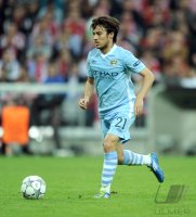 Fussball CHL  Saison 2011/2012:  David Silva (Manchester City)