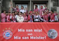 Fussball 1. Bundesliga :  JUBEL FC Bayern Muenchen
