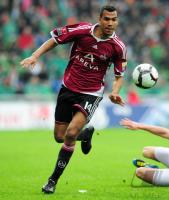 FUSSBALL, 1. BUNDESLIGA, 28. Spieltag: Bremen - Nuernberg, CHOUPO-MOTING