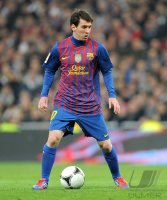 FUSSBALL International  COPA DEL REY  11/12:  Lionel Messi (Barca)