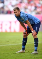 Fussball 1. Bundesliga Saison 18/19: FC Bayern Muenchen - Bayer 04 Leverkusen