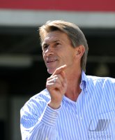 Fussball 3. Bundesliga : Trainer Klaus Augenthaler (Unterhaching)