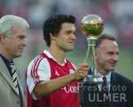 FUSSBALL 1. Bundesliga  Bayern-Eintracht Michael Ballack (FCB) " Fussballer des Jahres"