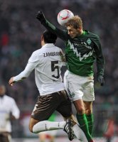 Fussball: 1. Bundesliga Saison 2010/2011: Werder Bremen - St. Pauli Hamburg