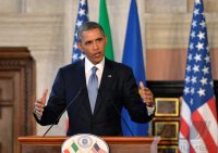 Staatsbesuch; US-Praesident Barack Obama in Rom