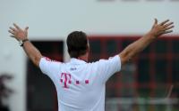 Fussball 1. Bundesliga: Training beim FC Bayern Muenchen