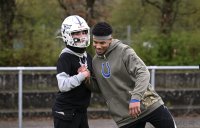 American Football Camp bei den Reutlingen Eagles mit Marcel Dabo