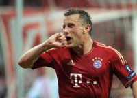 FUSSBALL INTERNATIONAL  CHL Viertelfinale 11/12:  FC Bayern Muenchen - Olympic Marseille