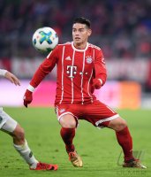 Fussball  1.Bundesliga   Saison 17/18: FC Bayern Muenchen - Hannover 96