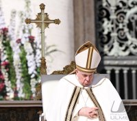 Vatikan, Rom Ostermesse 2023 Papst Franziskus I.