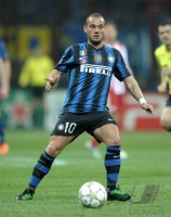 Fussball CHL  Saison 2010/2011: Wesley Sneijder (Inter Mailand)