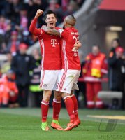 Fussball 1. Bundesliga Saison 2016/2017: FC Bayern Muenchen - Eintracht Frankfurt