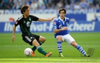 Fussball: 1. Bundesliga Saison 2010/2011: Schalke 04 - VfL Wolfsburg