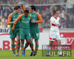 FUSSBALL 1. Bundesliga  VfB Stuttgart - Werder Bremen