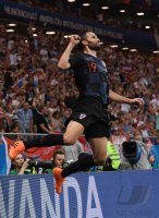 FUSSBALL WM 2018 Vorrunde Island - Kroatien
