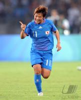 FUSSBALL  Olympia 2008   Viertelfinale Halbfinale Frauen  Japan - USA