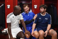 FIFA Praesident Gianni Infantino (Schweiz) erster Tag im Home of Fifa