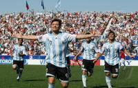 Fussball International  U 20 Spiel um Finale Tschechien - Argentinien