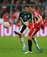 Fussball DFB Pokal 10/11 : FC Bayern Muenchen - SV Werder Bremen