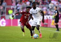 Fussball 1. Bundesliga Saison 21/22: FC Bayern Muenchen -  TSG 1899 Hoffenheim