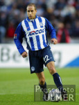 FUSSBALL 1.Bundesliga Spielszene Hertha - Bayer