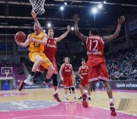 Basketball 1. Bundesliga 2015/2016 Testspiel: FC Bayern Muenchen - BC Oostende