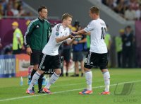 Fussball International Europameisterschaft 2012: Daenemark - Deutschland