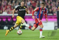 Fussball 1. Bundesliga Saison 14/15: FC Bayern Muenchen - Borussia Dortmund