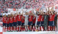 Fussball 1. Bundesliga Saison 17/18: Meister FC Bayern Muenchen