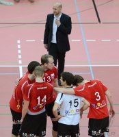 Volleyball DVV Pokal Halbfinale  Saison  2012/2013: TV Rottenburg  - Moerser SC