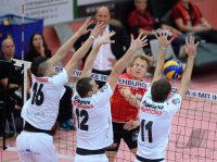Volleyball 1. Bundesliga  Saison  14/15: TV Rottenburg  - TSV Herrsching