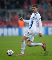 Fussball CHL  Saison 2013/2014: Edin Dzeko (Manchester City)