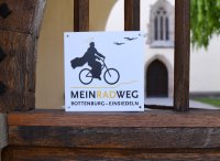 Startpunkt Radpilgerweg Rottenburg - Einsiedeln (Schweiz)