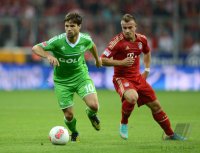 Fussball 1. Bundesliga, Saison 2012/2013:  FC Bayern Muenchen - VFL Wolfsburg