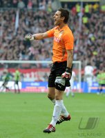 Fussball 1. Bundesliga  Saison 2011/2012 : JUBEL Torwart Sven Ulreich (VfB Stuttgart)