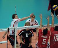 Volleyball EM  Qualifikationsturnier in Tuebingen: Deutschland - Kroatien :