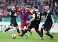 Fussball DFB Pokal Achtelfinale 14/15: Mario Goetze (FC Bayern Muenchen)