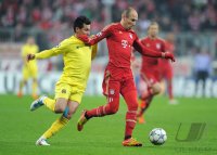 Fussball CHL  Saison 2011/2012:  FC Bayern Muenchen - FC Villarreal