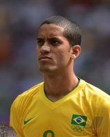 FUSSBALL Olympia 2012 FINALE: Brasilien - Mexiko