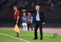 Fussball Europa League Saison 2014/2015: Trainer Lucien Favre (Borussia Moenchengladbach)