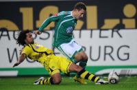 FUSSBALL, 1. BUNDESLIGA, 16. Spieltag: Wolfsburg - Dortmund